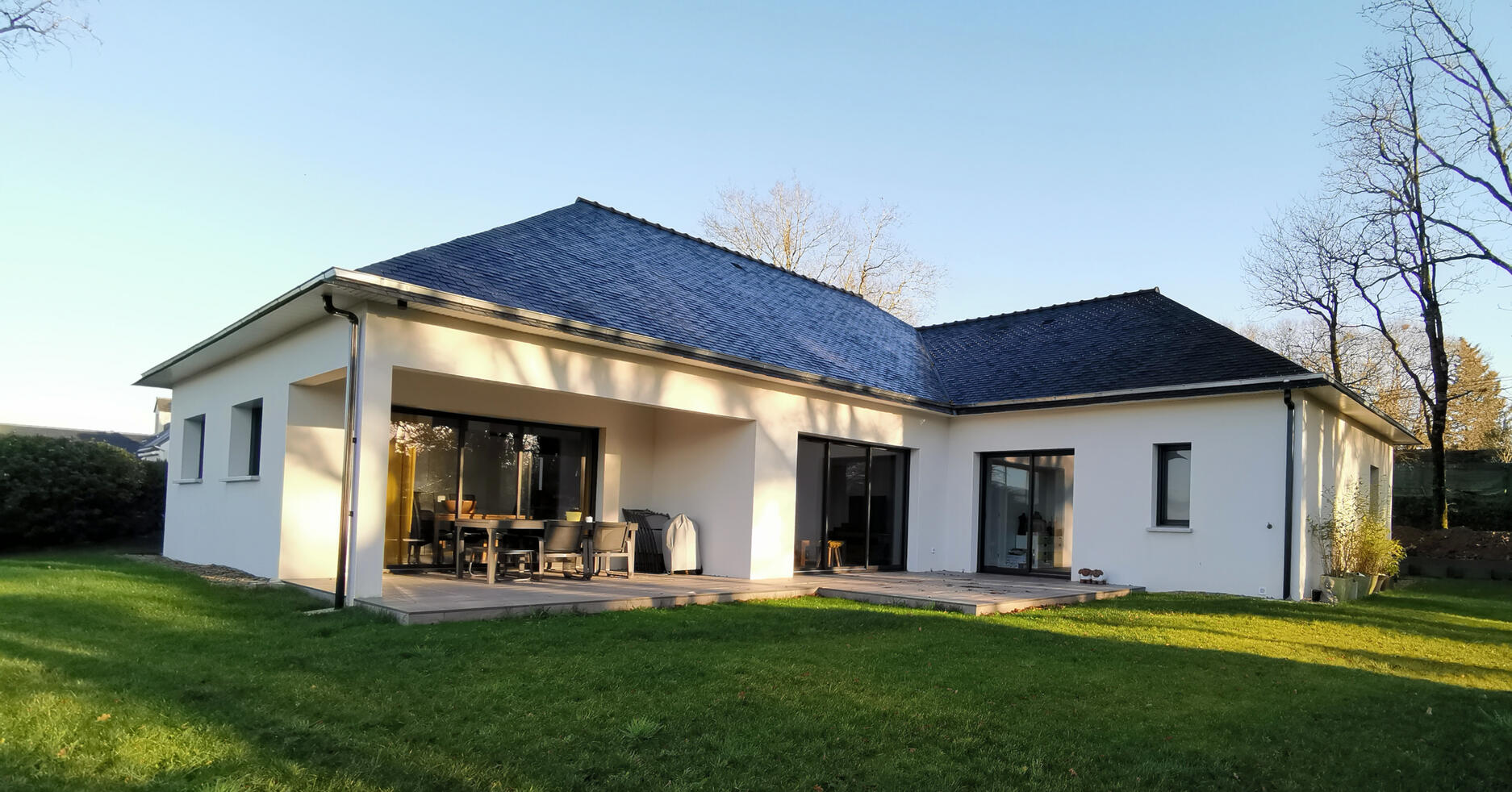 Maison étage toit plat Maison étage toit plat